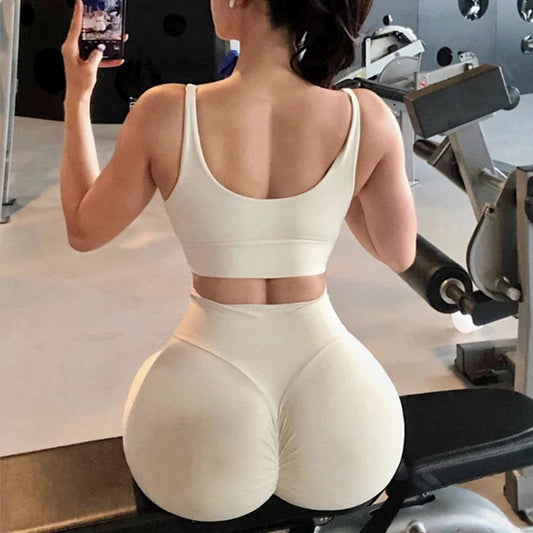 Sport Fitness Leggings High Waist Elastic Sexy